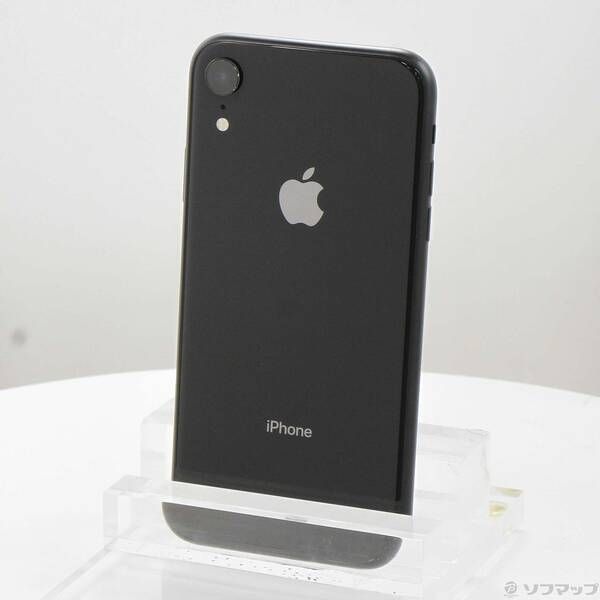 ソフマップ 〔中古品〕 iPhoneXR 128GB ブラック MT0G2J／A SIMフリー【352】