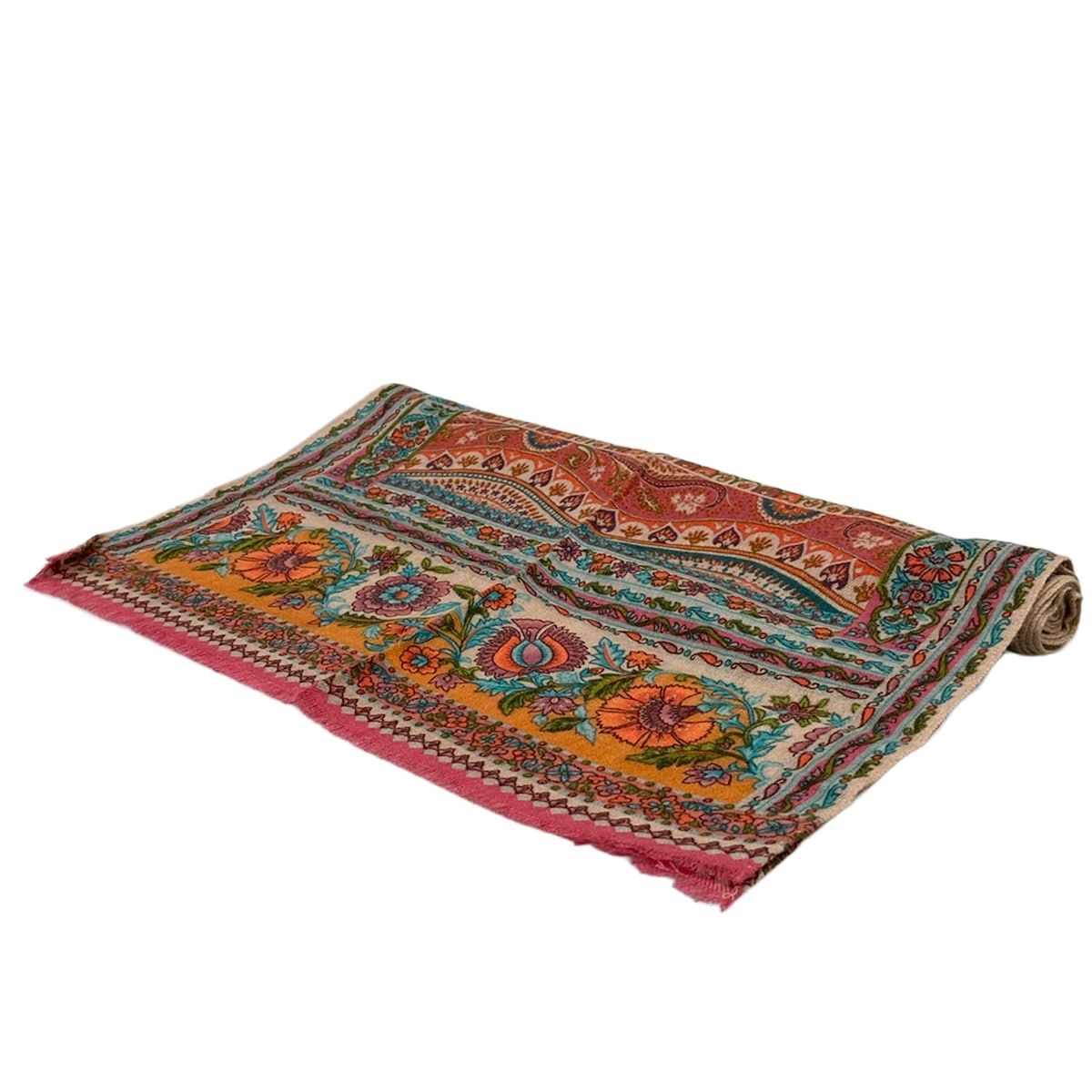 ETRO エトロ ストール ショール ETRO(エトロ) ストール(ショール)美品 - ピンクベージュ×ライトブルー