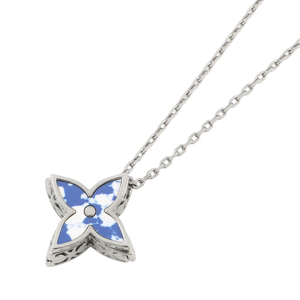 ルイヴィトン ネックレス フラワーロケット ペンダント M01047 LOUIS VUITTON アクセサリー