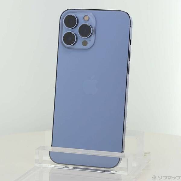 ソフマップ 〔中古品〕 iPhone13 Pro Max 128GB シエラブルー MLJ73J／A SIMフリー【352】