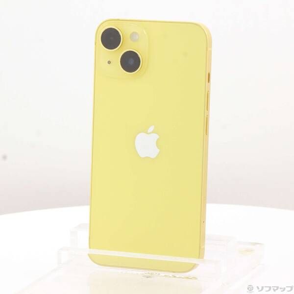 ソフマップ 〔中古品〕 iPhone14 128GB イエロー MR3Q3J／A SIMフリー【352】