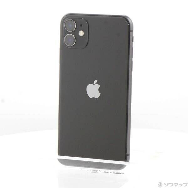 ソフマップ 〔中古品〕 iPhone11 64GB ブラック MHDA3J／A SIMフリー【352】