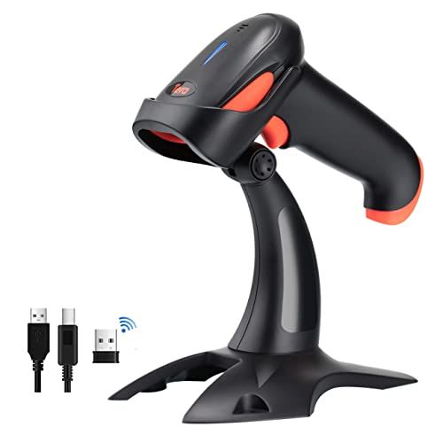 Tera バーコードリーダー ワイヤレス Bluetooth usb 有線 無線 ??コード ?次元 ?次元 日本語??コード 液晶画面コード対応 スキャン時間追加可能 グローバルシャッタ スタンド付き ハンズフリー 自動スキャン 技適取得済み 日本語取扱説/