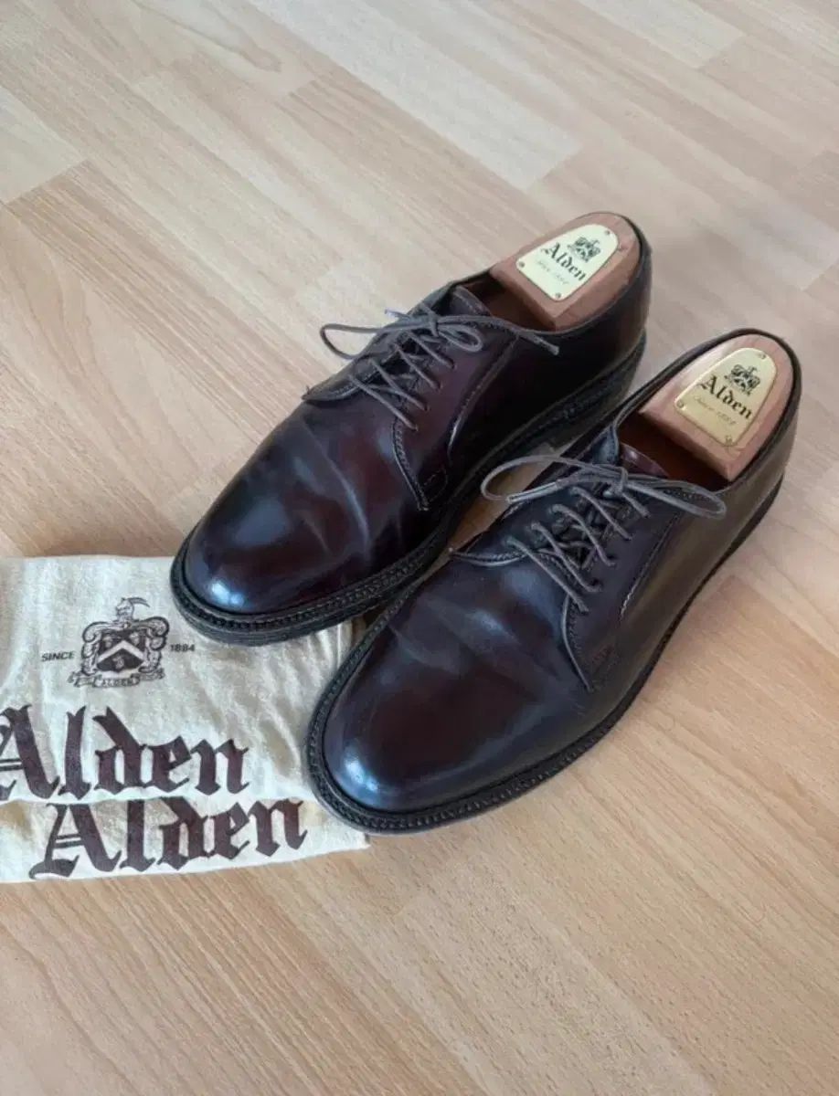 ALDEN オールデン 990 コードバン プレーン トゥ ブラー #8 8 C/E サイズ