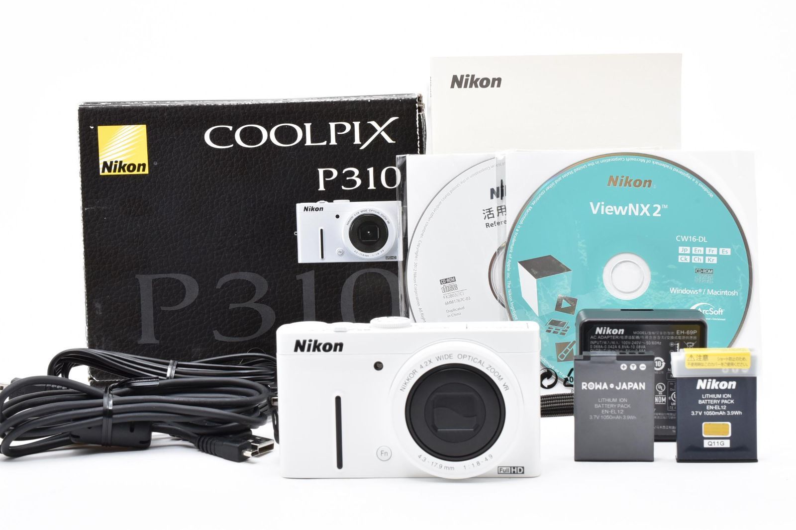 ★美品★ニコン Nikon COOLPIX P310 《バッテリー2個付き》★ T16＃5498