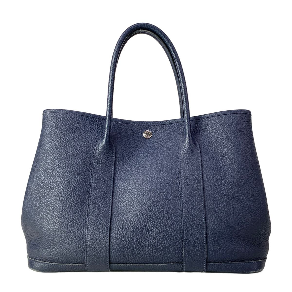 HERMES(エルメス) トートバッグ ガーデンパーティPM ブルーニュイ
