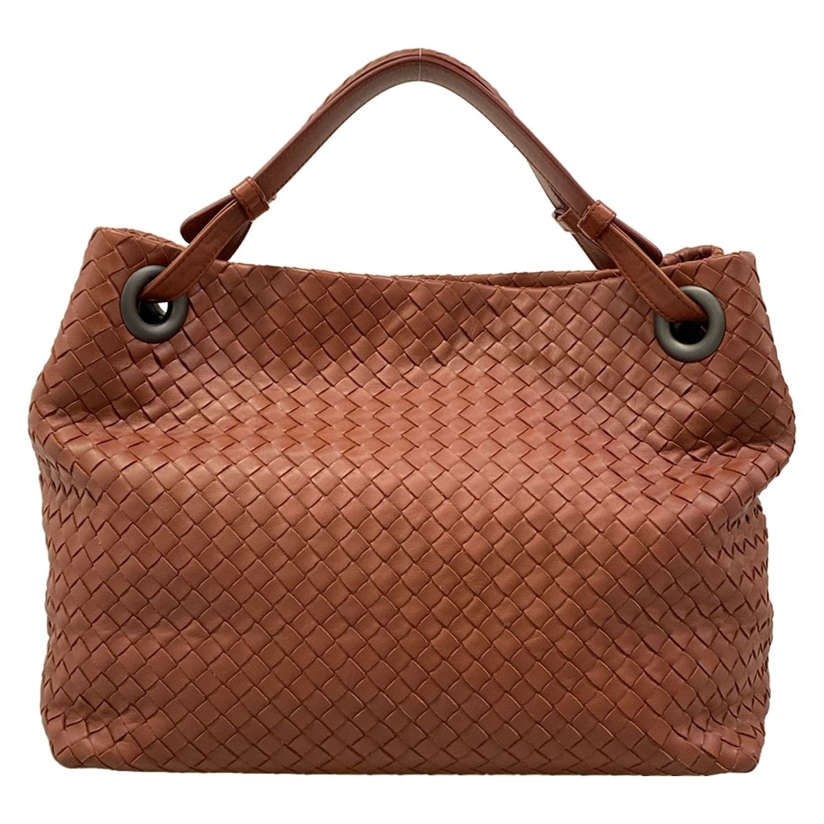 BOTTEGA VENETA(ボッテガヴェネタ) トートバッグ ガルダバッグ ダークブラウン レザー