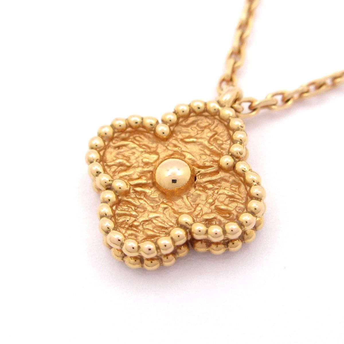 Van Cleef & Arpels(ヴァンクリーフ&アーペル) ネックレス スウィートアルハンブラ K18PG