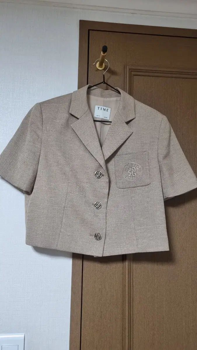 タイムレタリング クロップドジャケット 82