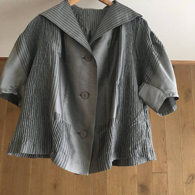 美品 ISSEY MIYAKEイッセイミヤケ A-POC INSIDE プリーツ ジャケット2