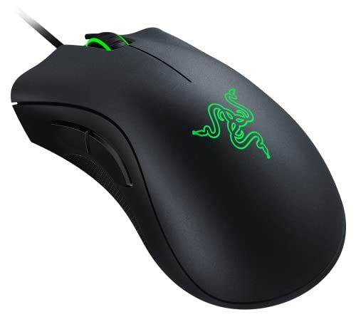 Razer DeathAdder Essential ゲーミングマウス 有線 5ボタン 6400 DPI オプティカルセンサー エルゴノミック形状 新ファームウェア適用版【日本正規代理店保証品】 RZ01-02540100-R3M1-N sh 28ec85f8