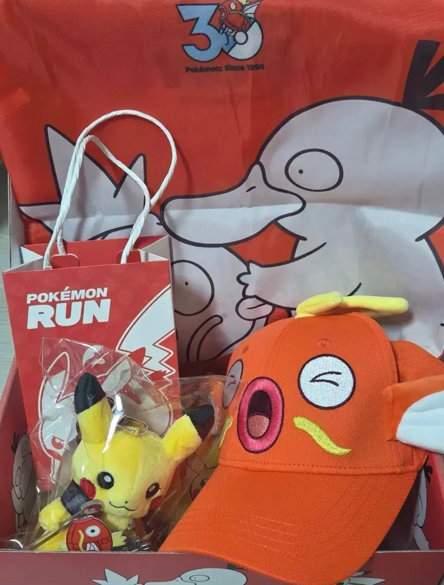 ポケットモンスターRUN メダル ぬいぐるみ 帽子