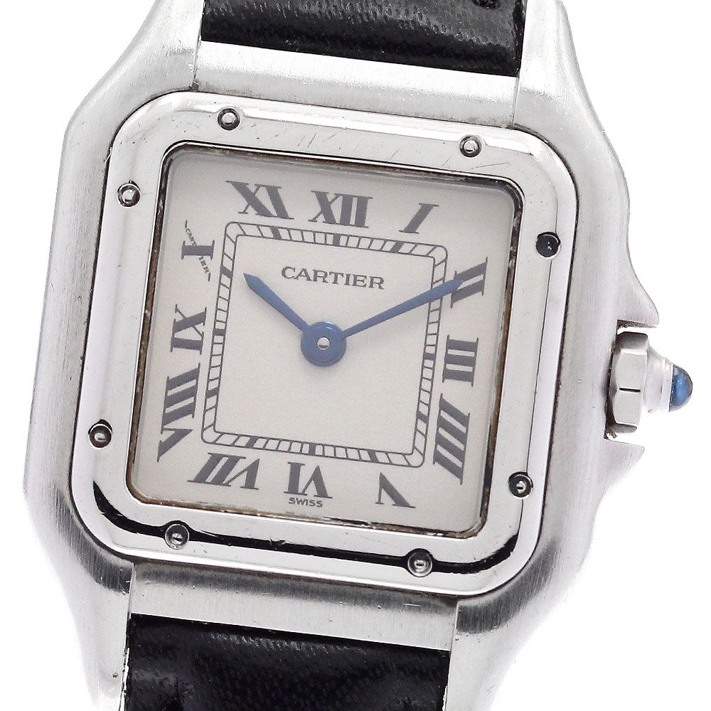 カルティエ CARTIER W25033P5 パンテールSM クォーツ レディース _868370【ev10】 Cartier - カルティエ CARTIER W25033P5 パンテールSM クォーツ