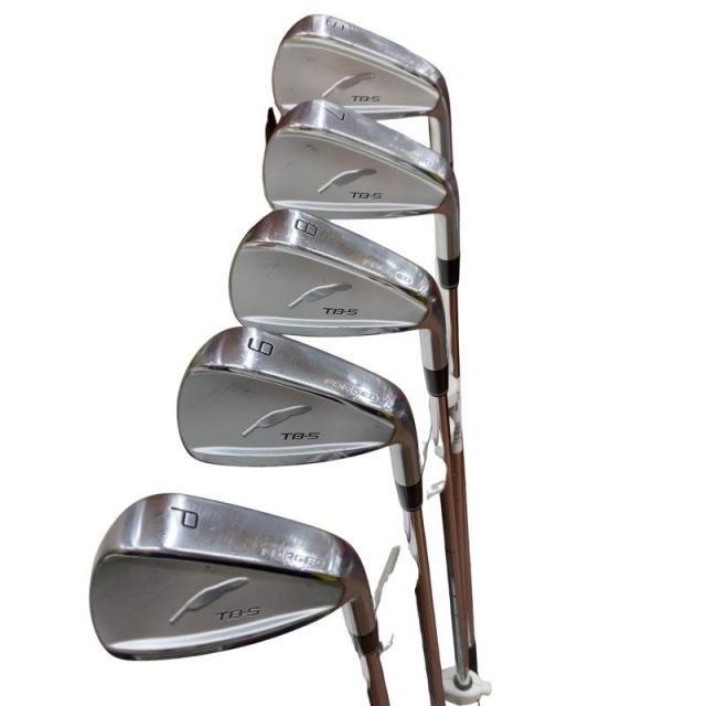 【中古】 フォーティーン TB-5 FORGED 5S アイアンセット IR FS-90i (フレックスS) メンズ 男性用 右利き 右用 Dランク ゴルフクラブ