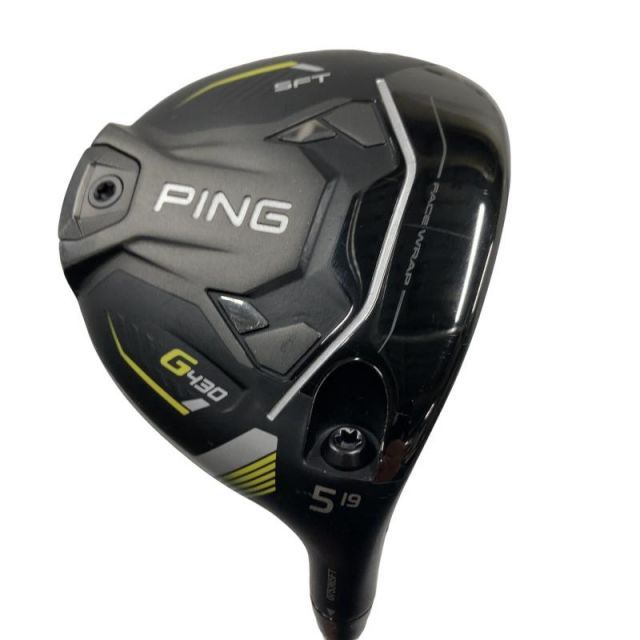 【中古】 ピン G430 SFT 5W フェアウェイウッド FW ALTA J CB BLACK(FW) (フレックスSR) メンズ 男性用 右利き 右用 Cランク ゴルフクラブ