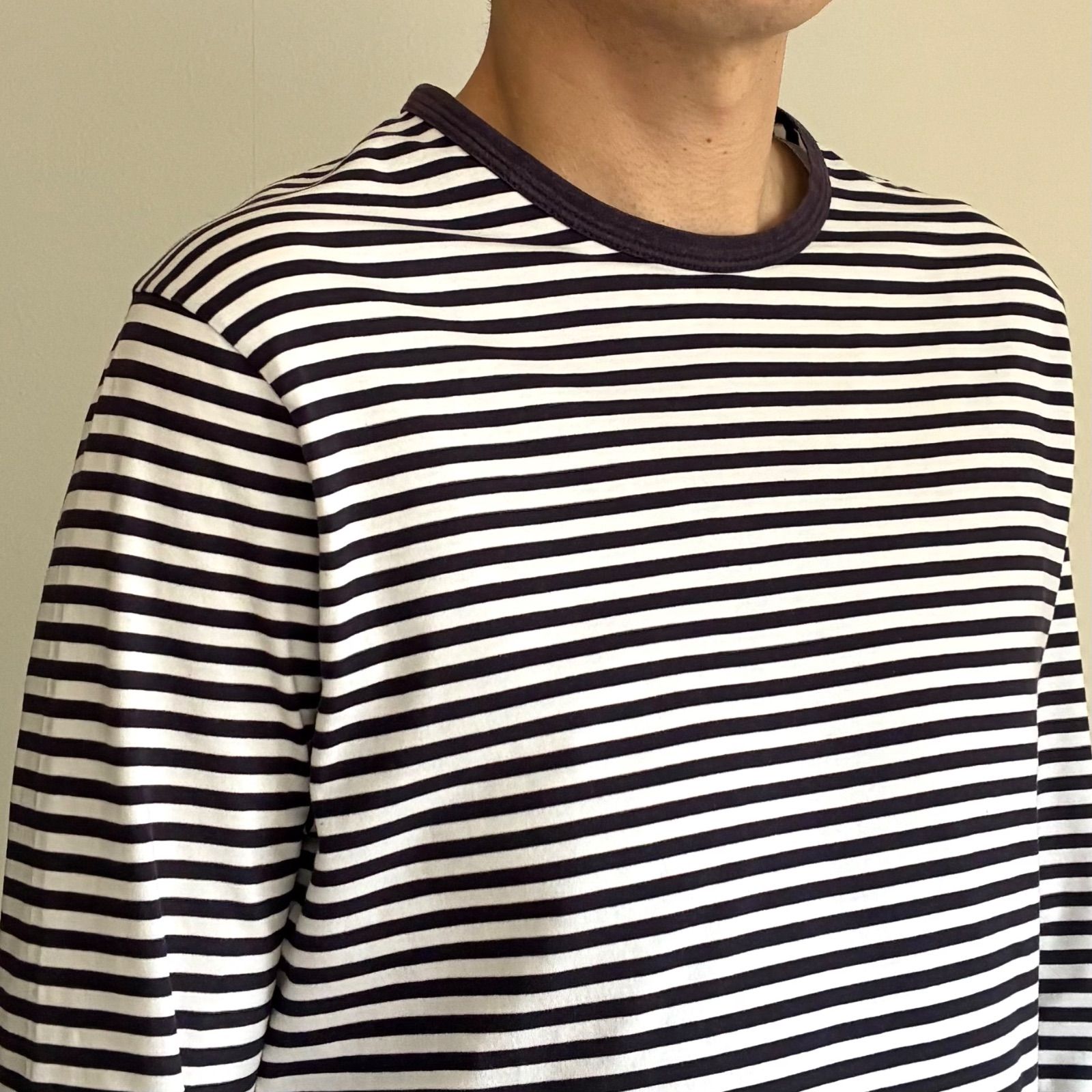 SUNSPEL / コットン ボーダー ロングスリーブ Tシャツ - メルカリ