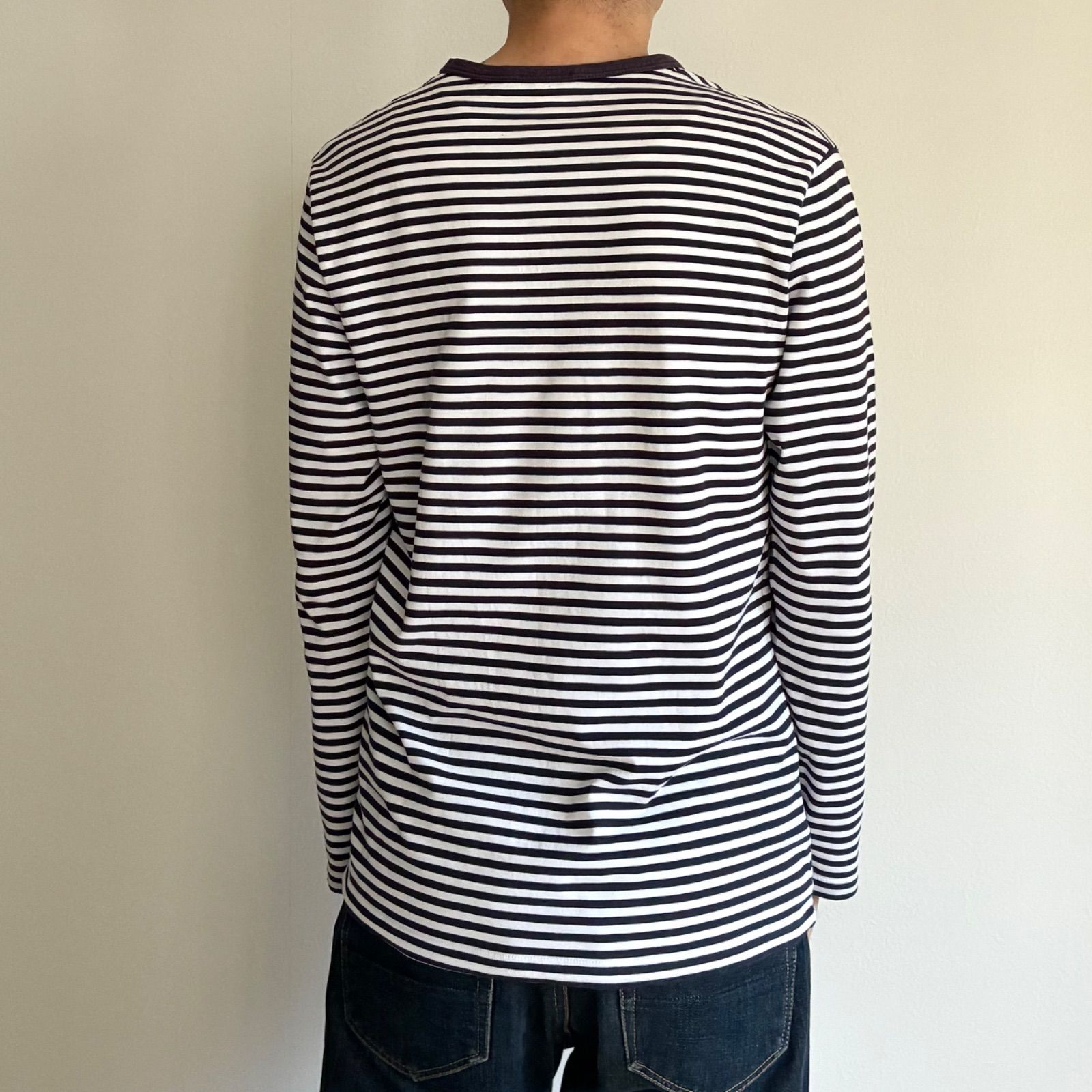 SUNSPEL / コットン ボーダー ロングスリーブ Tシャツ - メルカリ