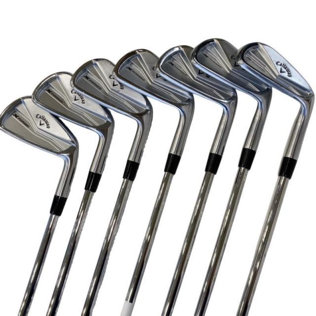 【中古】 キャロウェイ X FORGED(2024) 8S アイアンセット IR NS PRO MODUS3 TOUR105 (フレックスS) メンズ 男性用 右利き 右用 Cランク ゴルフクラブ