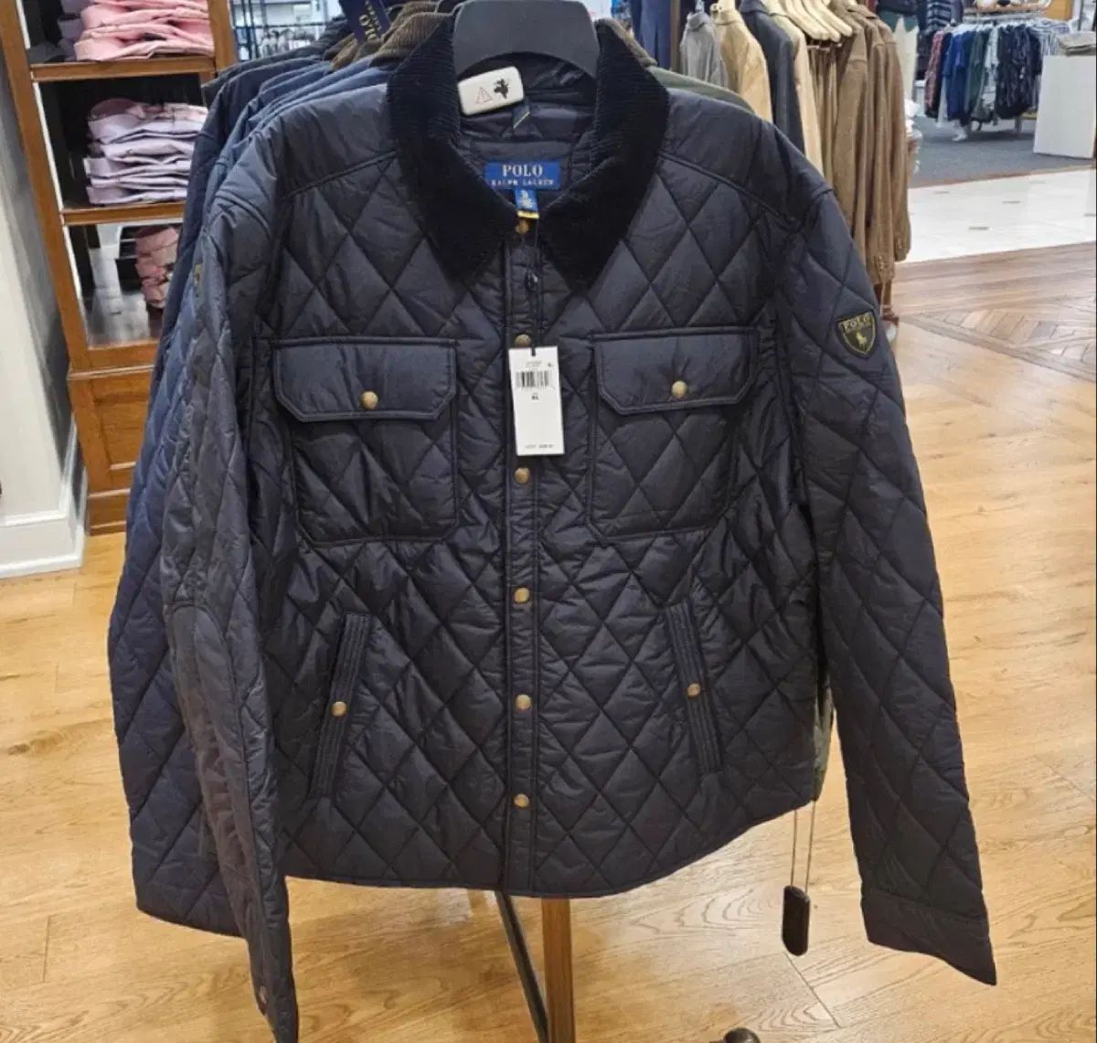 正規品) ポロ 撥水 キルティング ジャケット ブラック M 新品