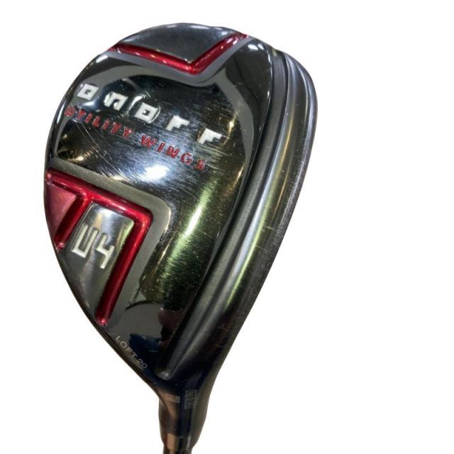 【中古】 ダイワ(グローブライド) ONOFF UTILITY WINGS(2022) AKA U4 ユーティリティ UT SMOOTH KICK MP-522U (フレックスR) メンズ 男性用 右利き 右用 Cランク ゴルフクラブ