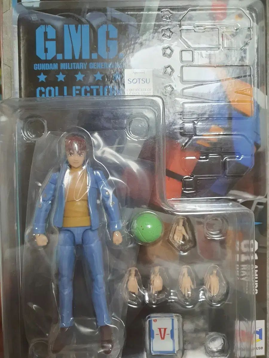 未開封 メガハウス アムロ レイ G M G コレクション フィギュアです