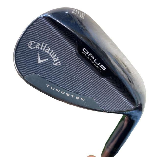 【中古】 キャロウェイ OPUS PLATINUM ブルー 58°/08°Z ウェッジ WG 純正特注シャフト (フレックスS) メンズ 男性用 右利き 右用 Cランク ゴルフクラブ