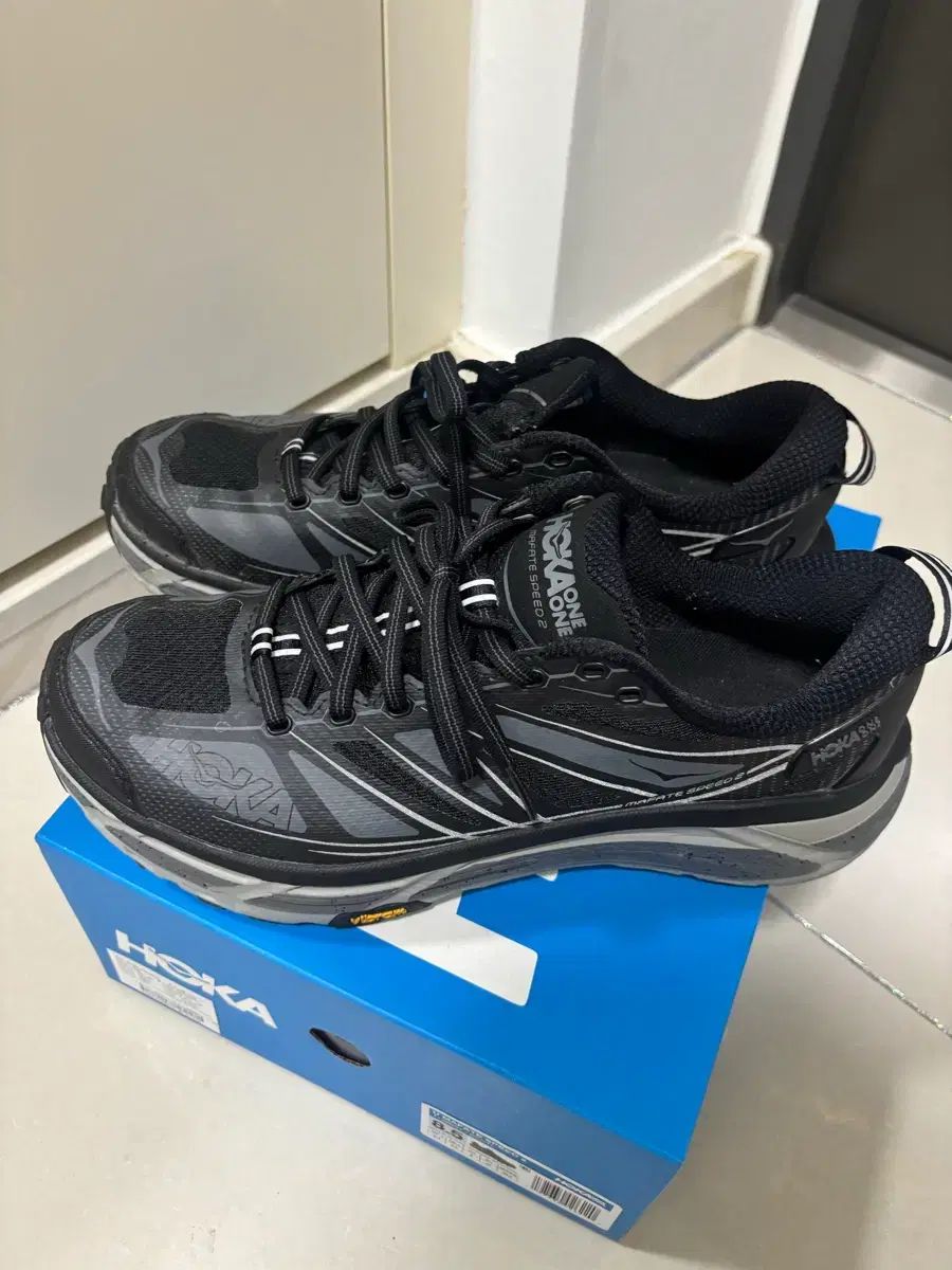 HOKA ONE ONE ホカオネオネ 麻 マファテ スピード 2 265 ブラック