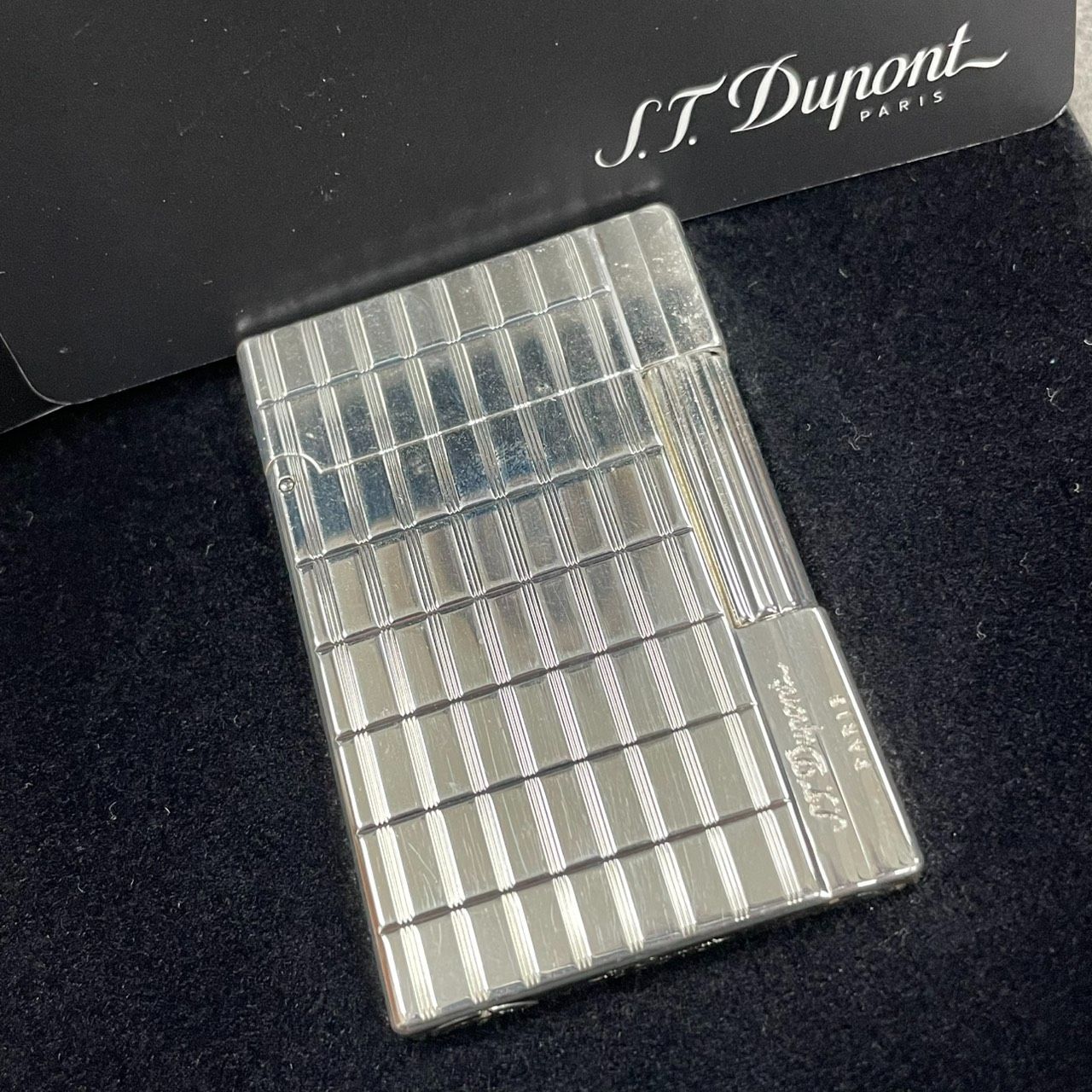 S.T.Dupont デュポン ガスライター 箱付き ギャッツビー インターセク 