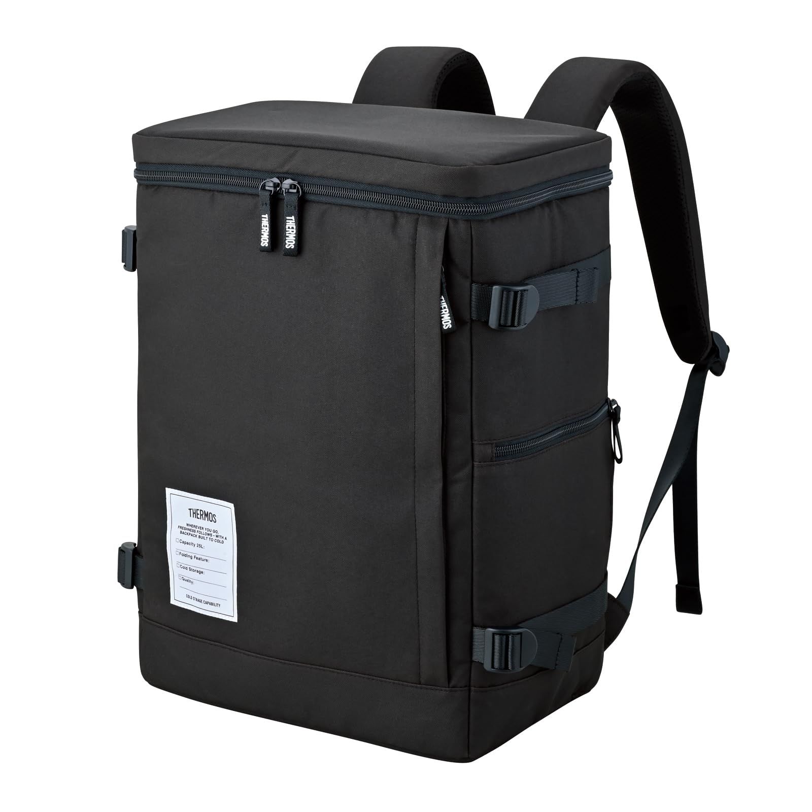 サーモス 保冷バックパック 25L オールブラック RFP-025 ALBma 905bf7fb