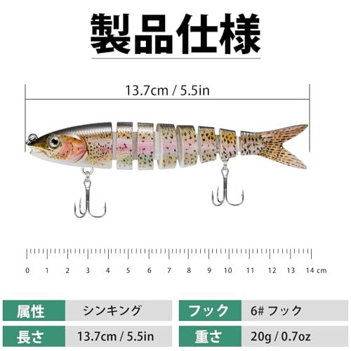 TRUSCEND(トラセンド）スイムマックス 釣り ルアー BKKフック搭載 簡単