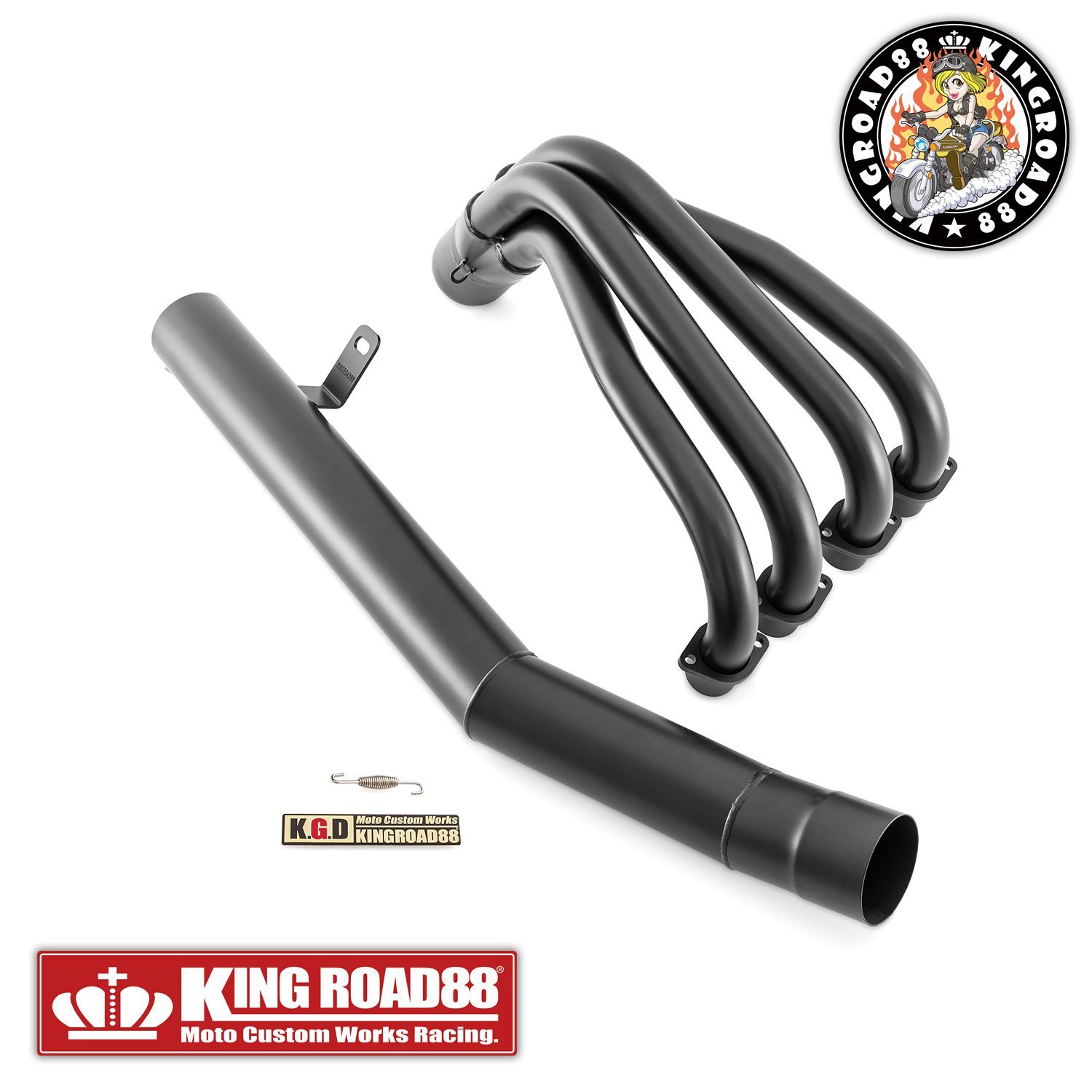 スズキ BANDIT 250V バンディット GJ77A KingRoad88 ショート管 2分割