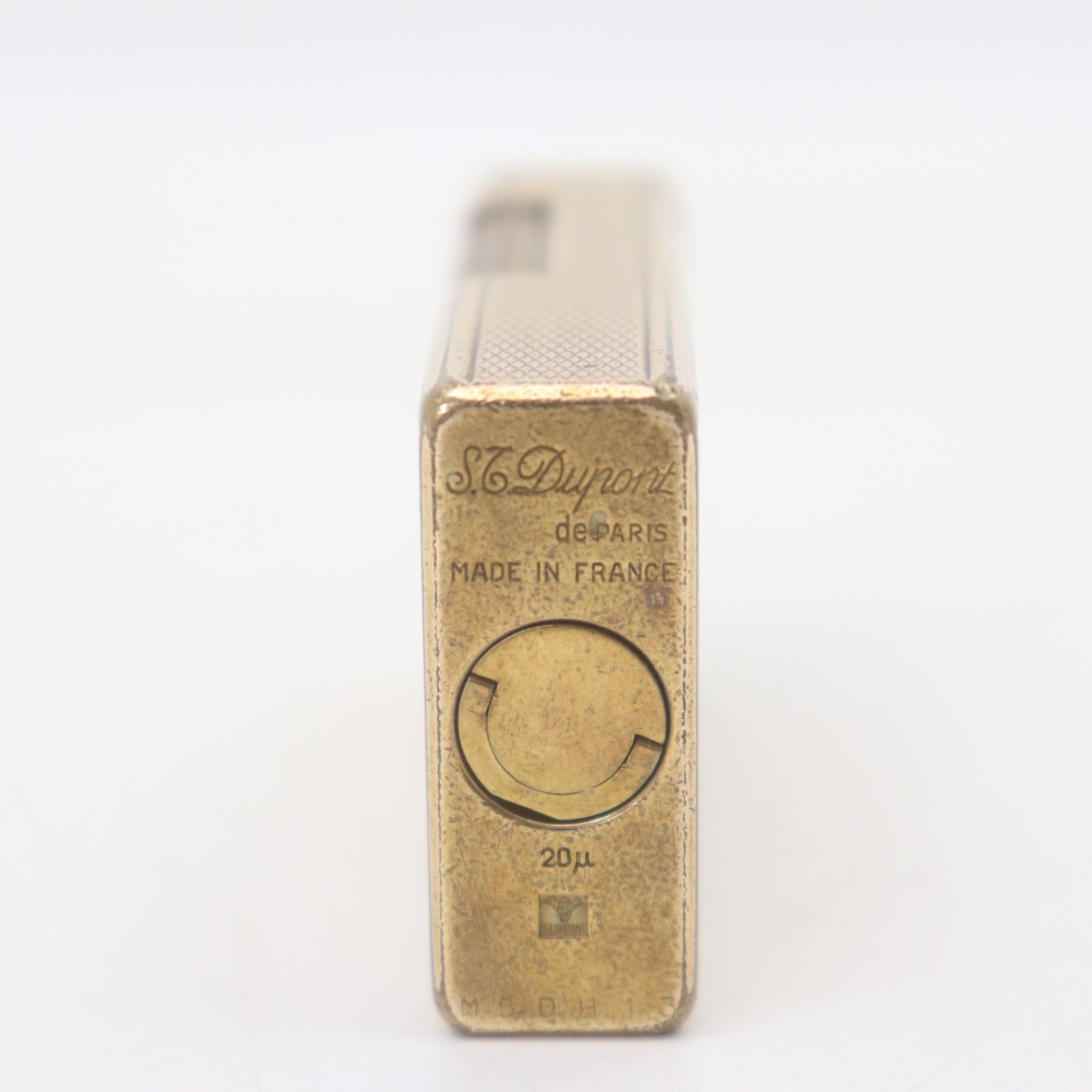ITFUB8EA6XRA S.T.Dupont デュポン ゴールド 20u ライター ゴールド 総 
