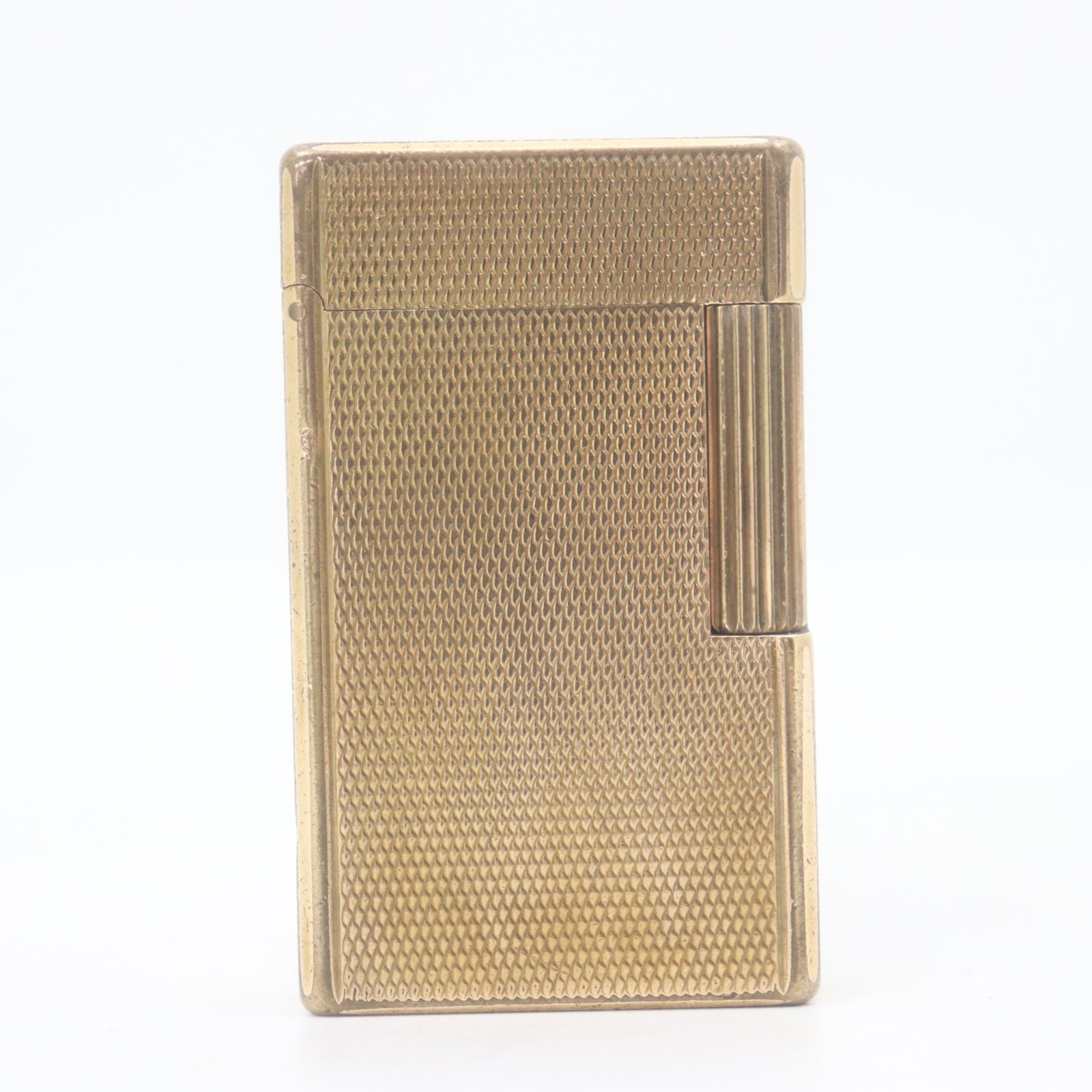 ITFUB8EA6XRA S.T.Dupont デュポン ゴールド 20u ライター ゴールド 総柄 喫煙グッズ ヴィンテージ コレクション 着火未確認