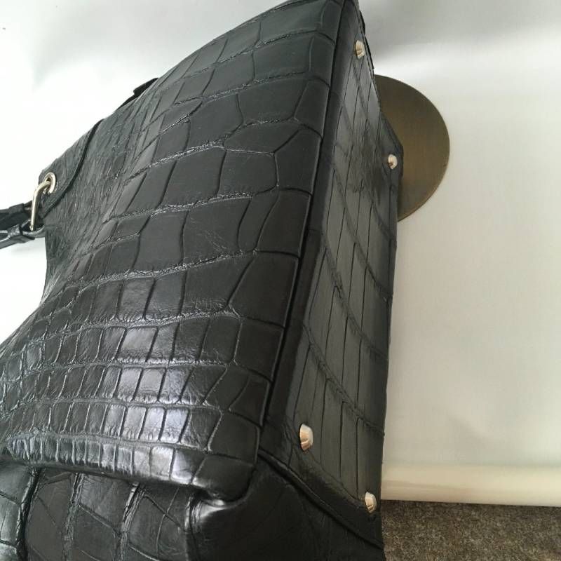 BAGFAN IKESy Utd クロコ2WAYショルダーバッグ 美品 JRA認定 JRAタグ BAGFAN by IKESY クロコダイル ハンド バッグ