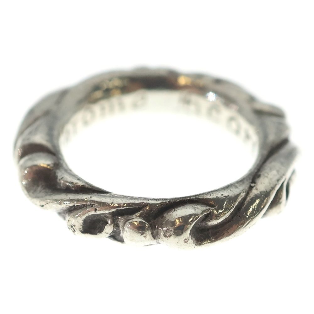 CHROME HEARTS (クロムハーツ) SCRL BAND スクロールバンド リング シルバー BCA351