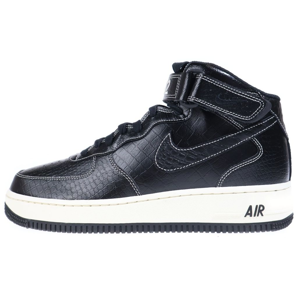 NIKE (ナイキ) AIR FORCE 1 MID LX OUR FORCE 1 DV1029-010 エア フォース1 アワーフォース1 ミッドカットスニーカー ブラック US9.5/27.5cm