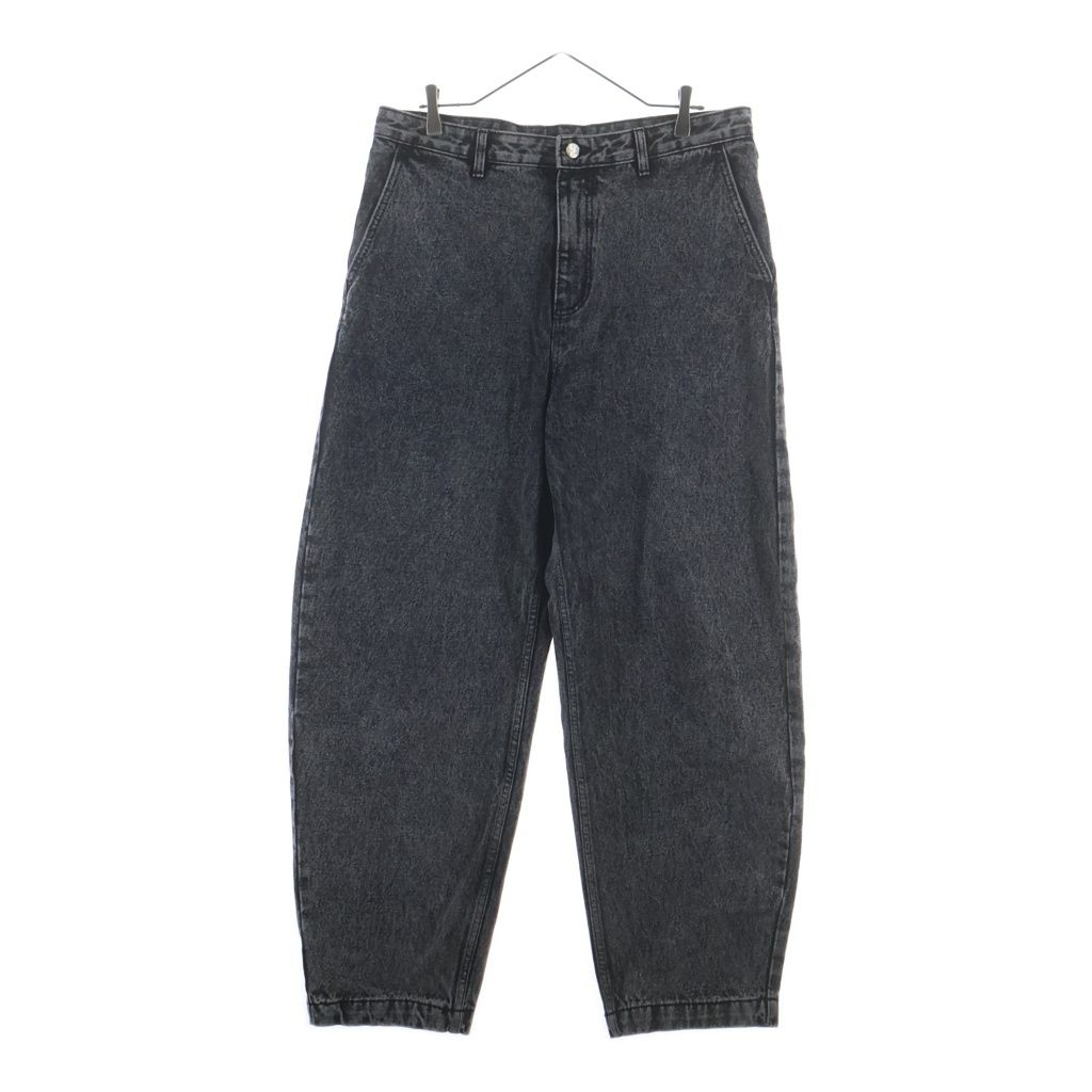 ADER ERROR (アーダーエラー) ルーズフィット テーパード バギーデニムパンツ ブラック BMSGFYJE0103BKL