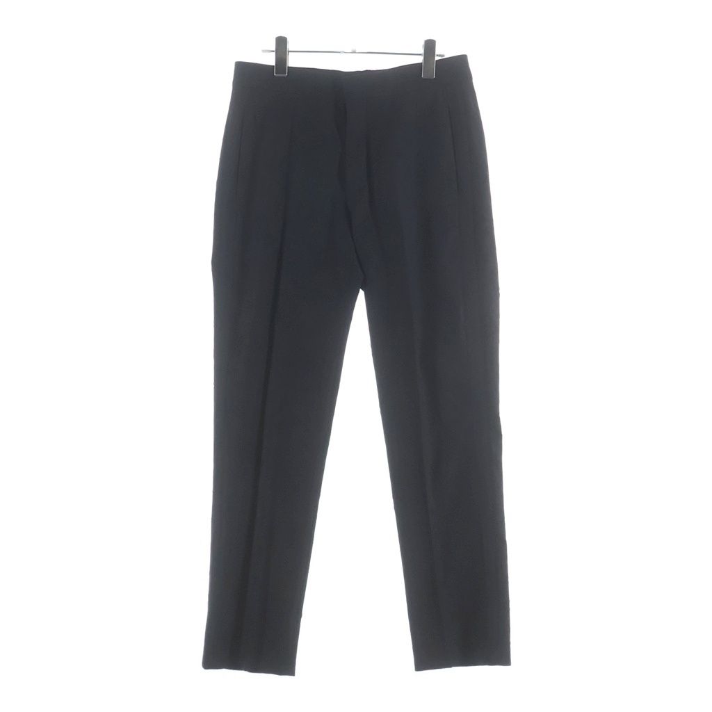 LOUIS VUITTON (ルイヴィトン) 19AW モノグラムエンボスデザイン センタープレス タキシードスラックスパンツ ブラック RM192F OSN HHCP3W