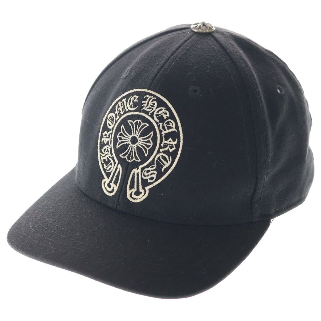 CHROME HEARTS (クロムハーツ) TRUCKER CAP デニムトラッカー ホースシューステッチデニムキャップ