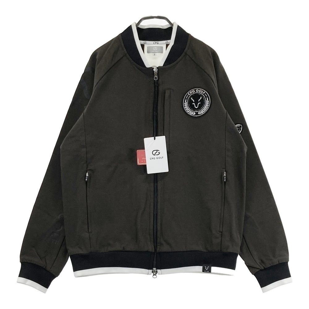 サイズ：3 CPG GOLF シーピージーゴルフ 2103-24211 ボンバージャケット ブラウン系 [240101676372] ゴルフウェア メンズ ストスト