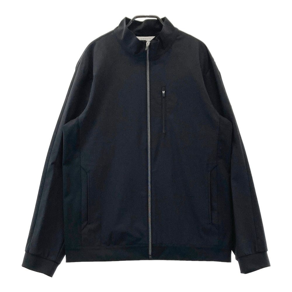 サイズ：42 LANVIN SPORT ランバン スポール 2025年モデル ジップジャケット ブラック系 [240101681026] ゴルフウェア メンズ ストスト