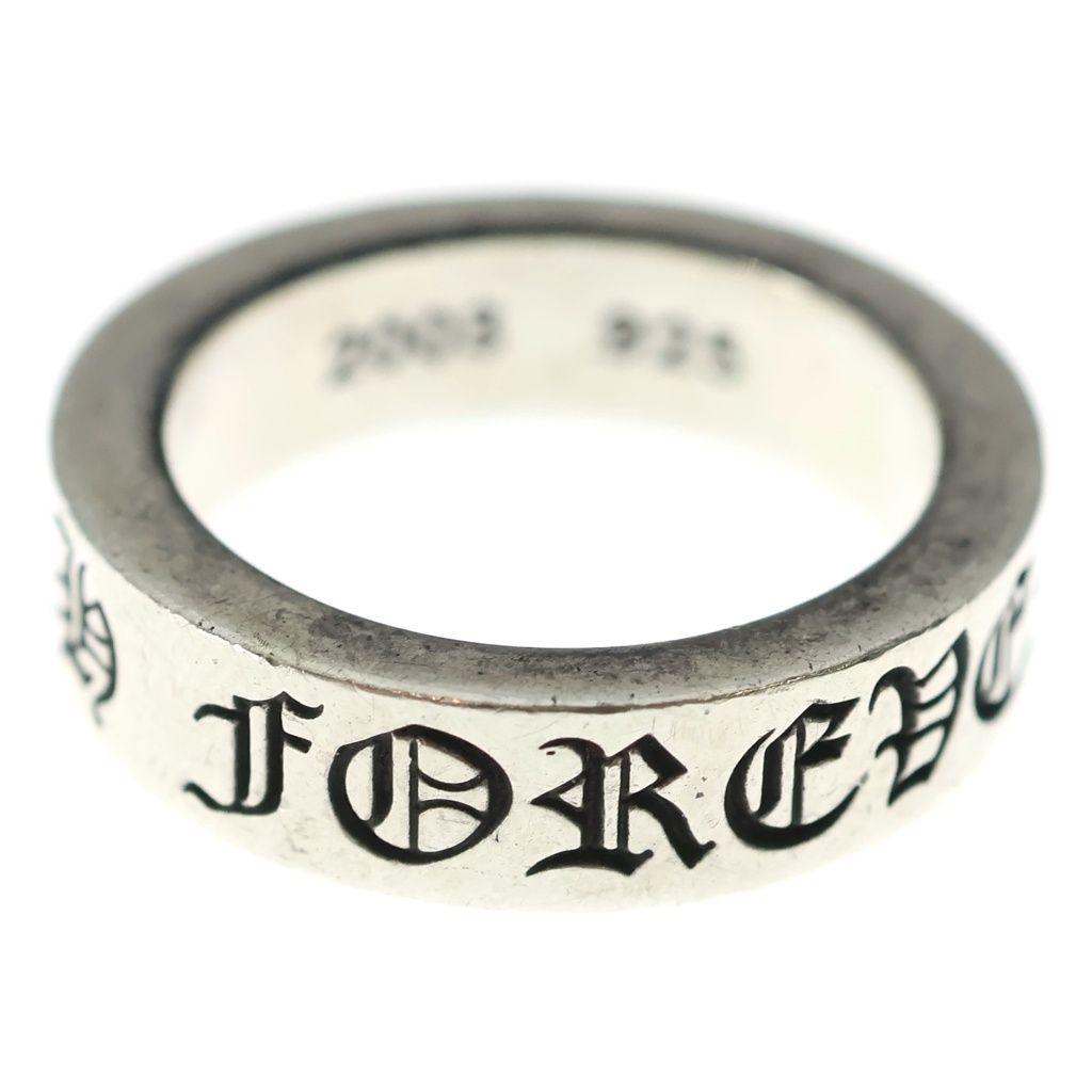 CHROME HEARTS (クロムハーツ) 6mm SPACER FOREVER 6mmスペーサーリング フォーエバー シルバー BCA337
