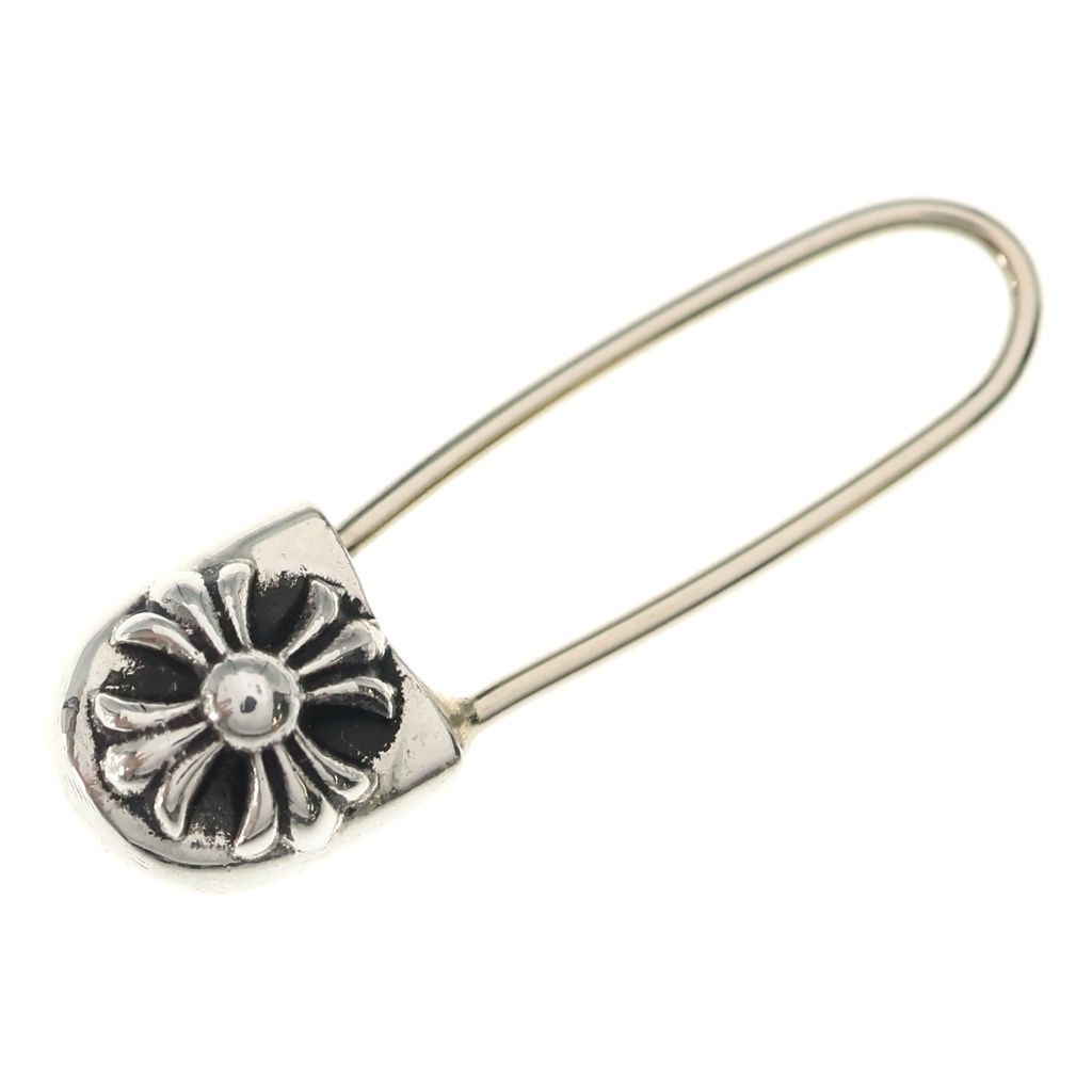 CHROME HEARTS (クロムハーツ) ER SAFETY PIN セーフティピン シルバーピアス