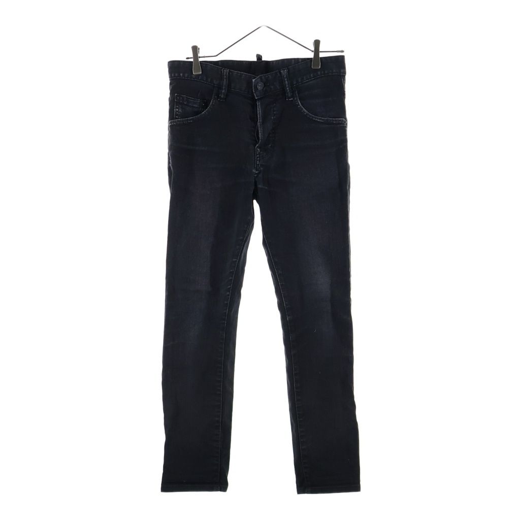 DSQUARED2 (ディースクエアード) 19AW SKATWR JEAN スケータージーンズ デニムパンツ ブラック