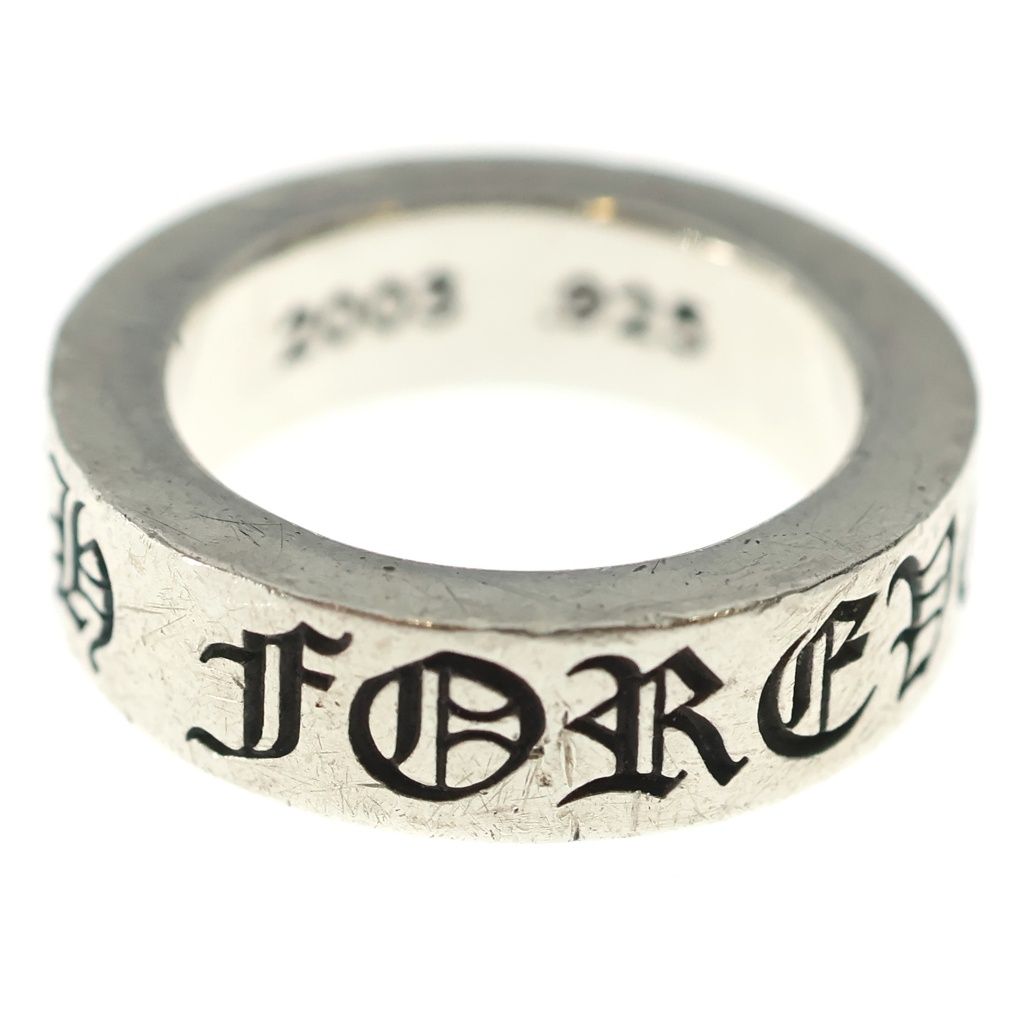 CHROME HEARTS (クロムハーツ) 6mm SPACER FOREVER 6mmスペーサーリング フォーエバーシルバーBCA337