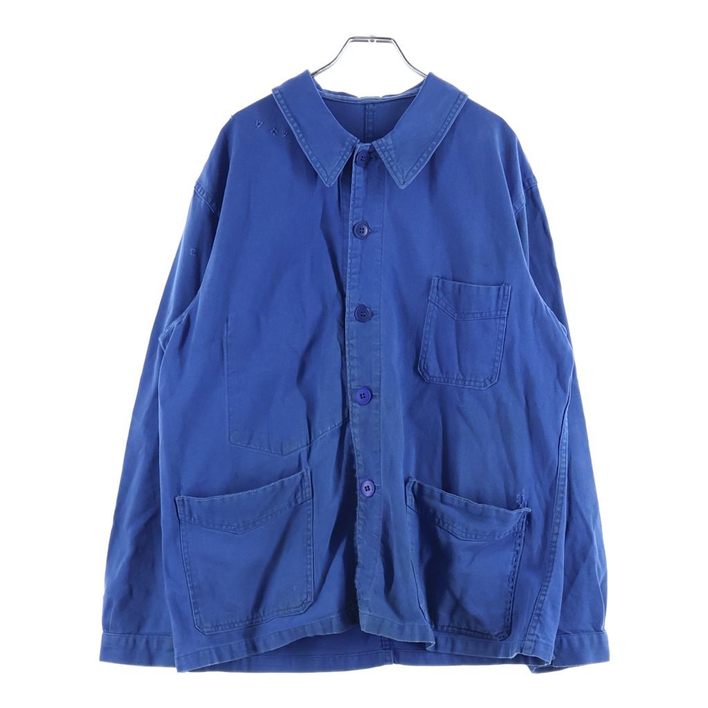 VINTAGE (ヴィンテージ) 60-70S BLUE MOLESKIN FRENCH WORK JACKET