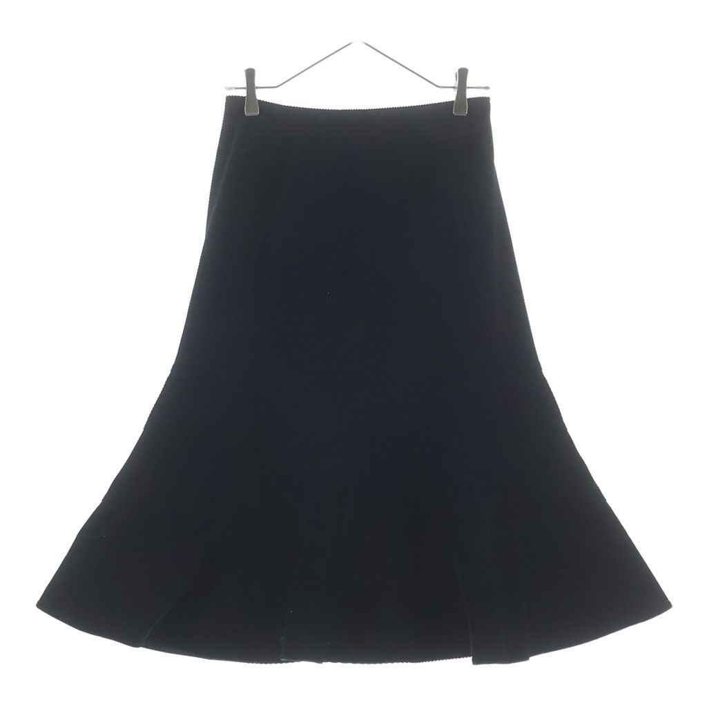 JUNYA WATANABE COMME des GARCONS (ジュンヤワタナベ コムデギャルソン) 01SS コーデュロイ レイヤード マーメード スカート ブラック JC-S086