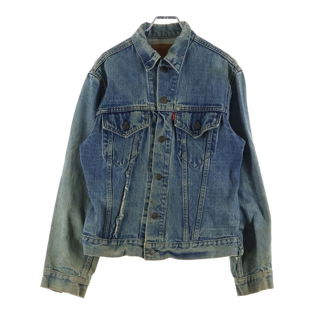 Levi's (リーバイス) 70S VINTAGE 不均等V ボタン裏525 ヴィンテージ デニムジャケット インディゴ