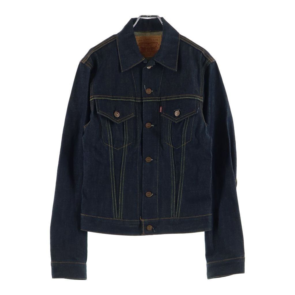 Levi's (リーバイス) 00S VINTAGE 70505-0217 4TH フォース BIGE ボタン裏555 バレンシア工場 ヴィンテージ デニムジャケット インディゴ