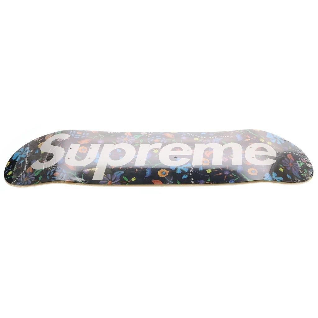 SUPREME (シュプリーム) 19SS Airbrushed Floral Skateboard エアーブラッシュド フローラル スケートボード デッキ ブラック